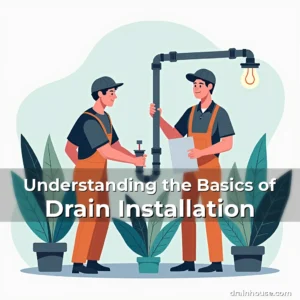 Artistic representation for Understanding the Basics of Drain Installation