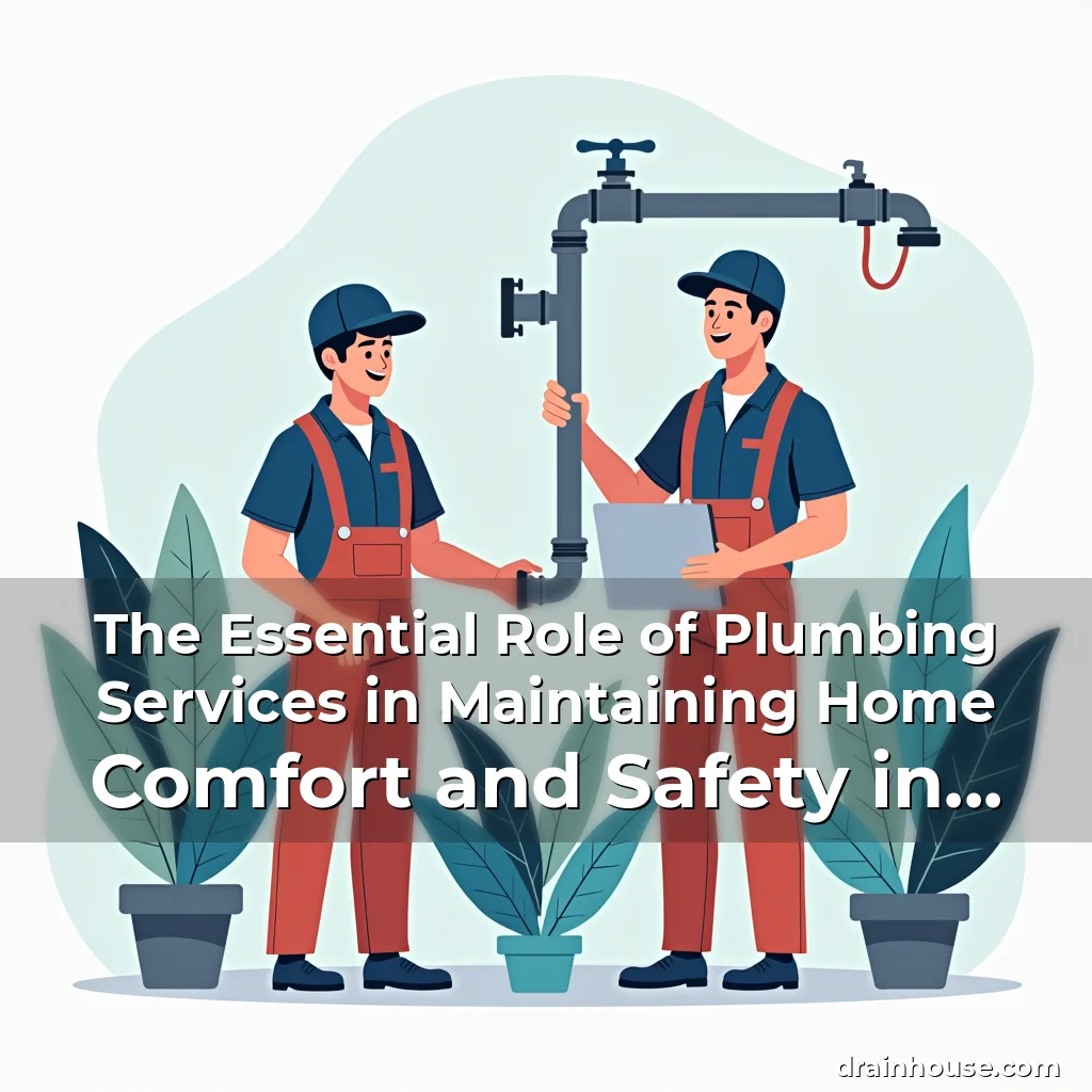 You are currently viewing The Essential Role of Plumbing Services in Maintaining Home Comfort and Safety in Drainhouse