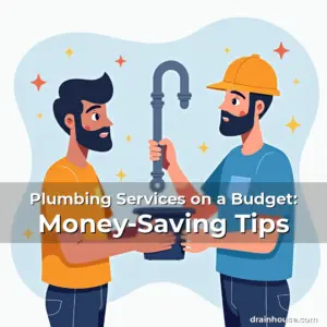 Artistic representation for Plumbing Services on a Budget: Money-Saving Tips