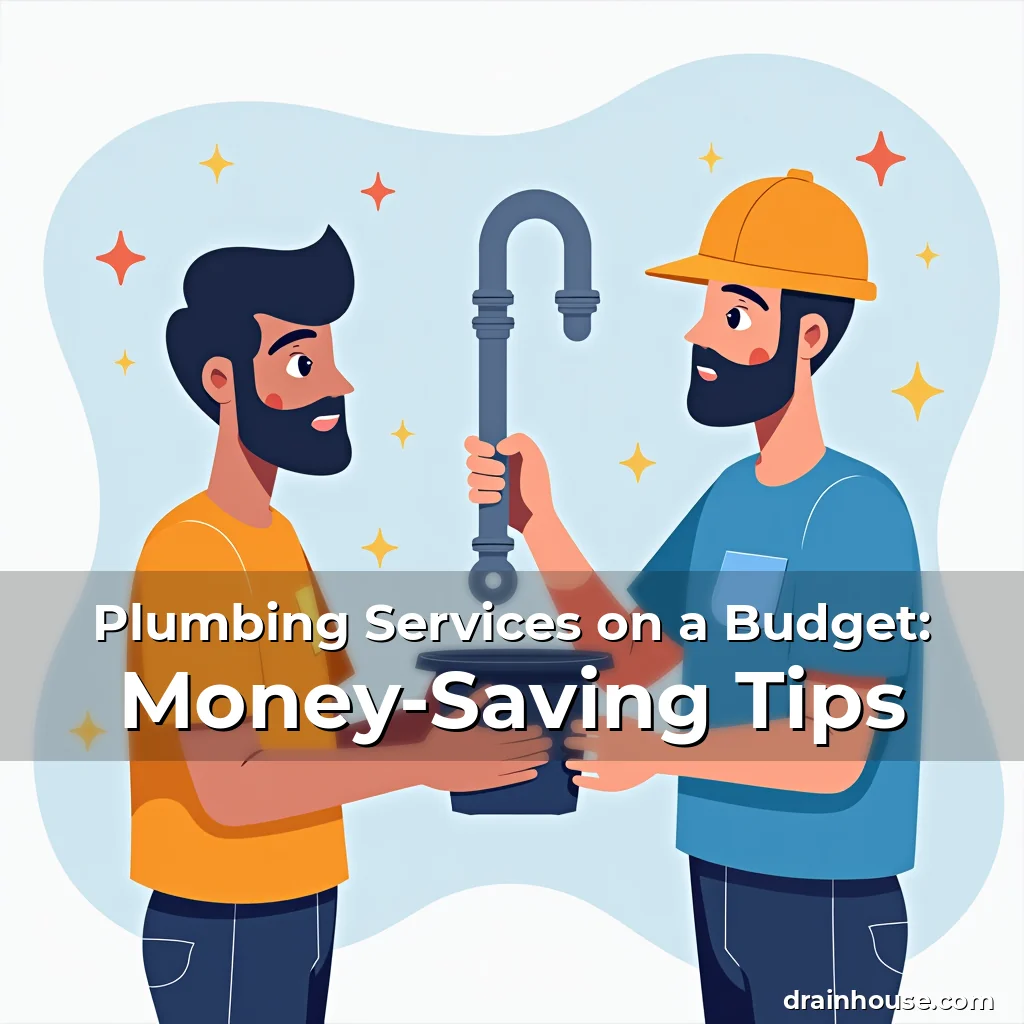 Artistic representation for Plumbing Services on a Budget: Money-Saving Tips