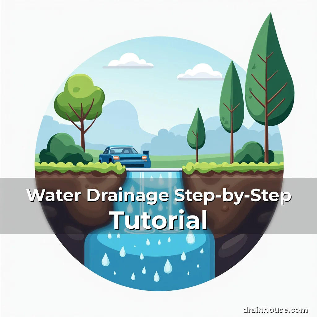Water Drainage Step-by-Step Tutorial