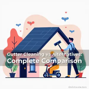 Artistic representation for Gutter Cleaning vs Alternatives: Complete Comparison