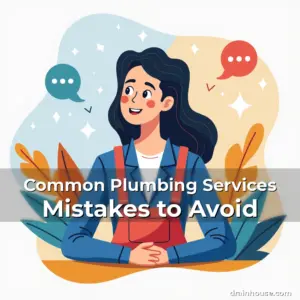 Artistic representation for Common Plumbing Services Mistakes to Avoid
