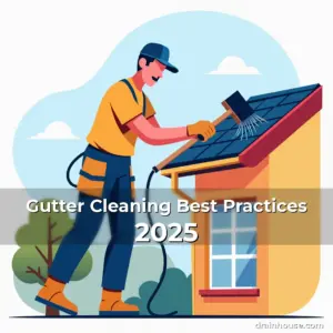 Artistic representation for Gutter Cleaning Best Practices 2025