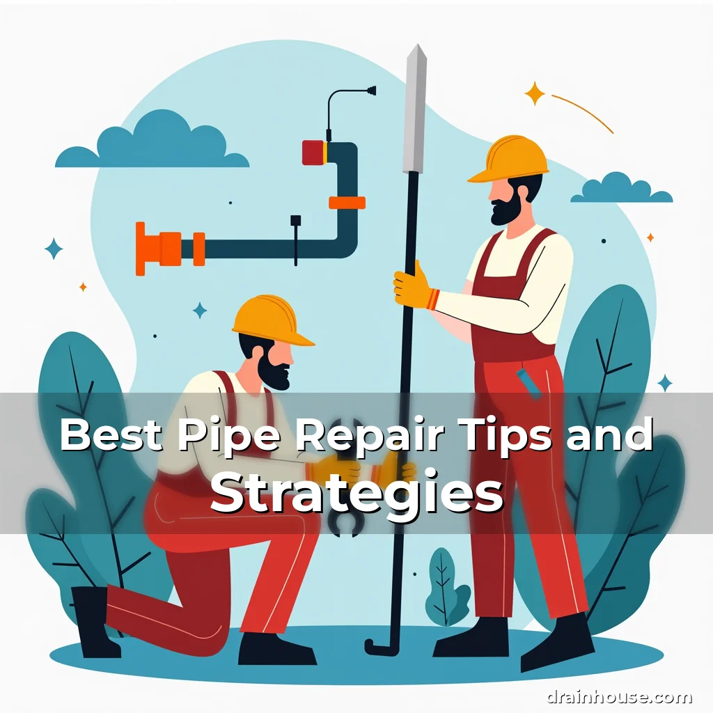 Artistic representation for Best Pipe Repair Tips and Strategies