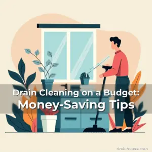 Artistic representation for Drain Cleaning on a Budget: Money-Saving Tips