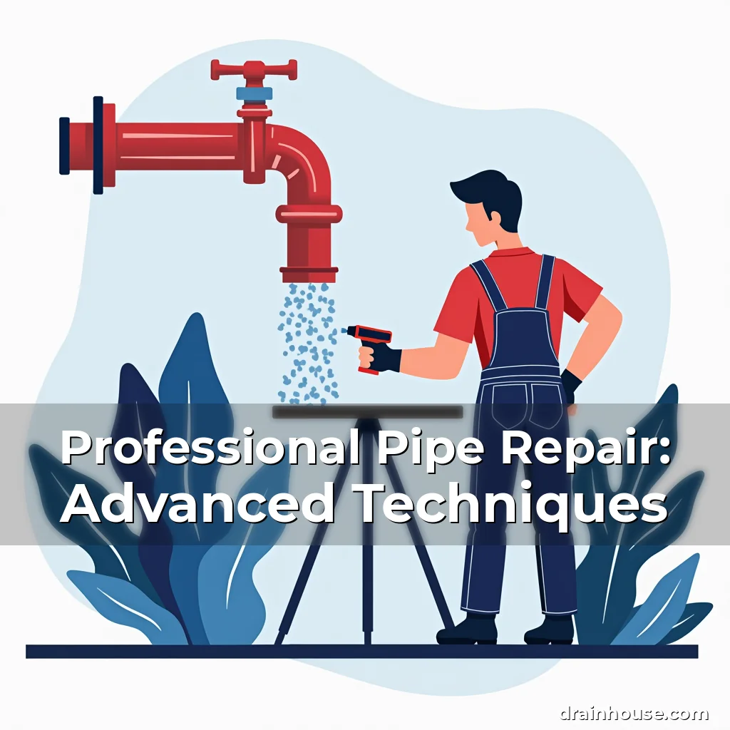Artistic representation for Professional Pipe Repair: Advanced Techniques