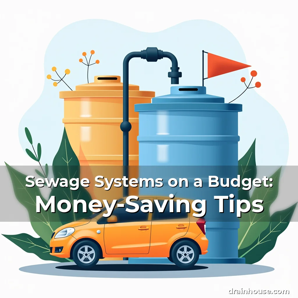 Sewage Systems on a Budget: Money-Saving Tips