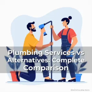 Artistic representation for Plumbing Services vs Alternatives: Complete Comparison