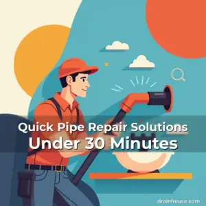 Artistic representation for Quick Pipe Repair Solutions Under 30 Minutes