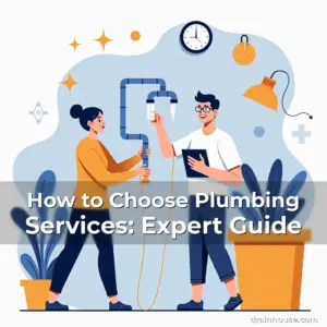 Artistic representation for How to Choose Plumbing Services: Expert Guide